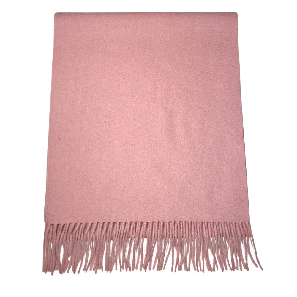 BOMPARD Cashmere Scarf – "EB Classic Scarf" Model in Cameo Pink